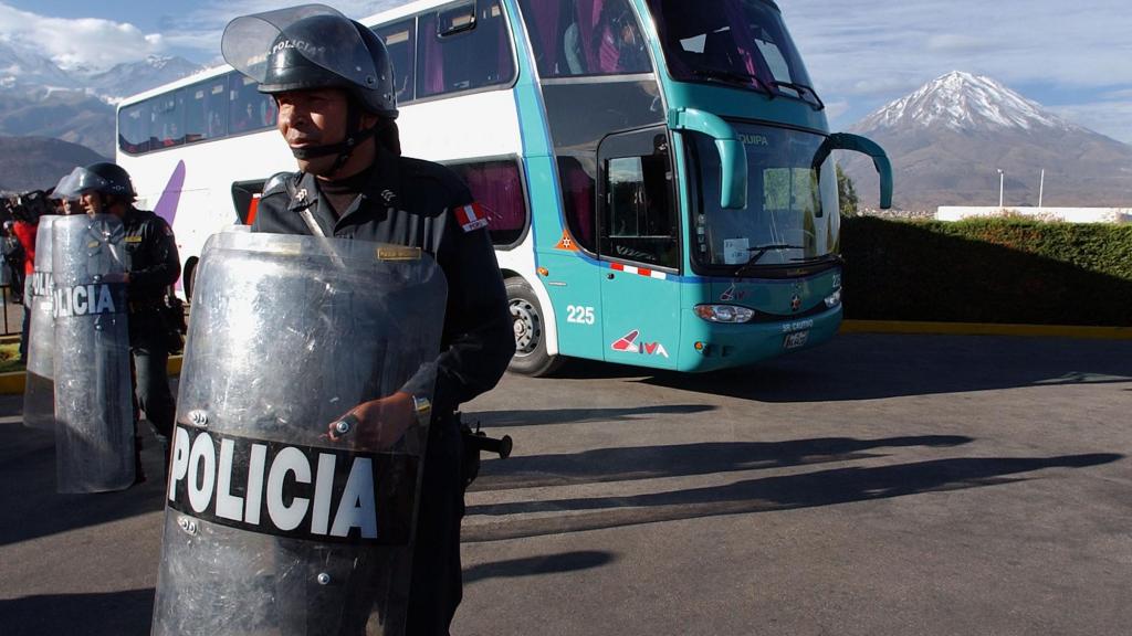 Polícia do Peru (AP Photo/Roberto Candia)