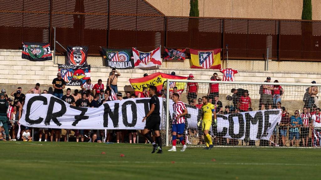Adeptos do Atlético de Madrid não querem Ronaldo (Diego Souto/Quality Sport Images/Getty Images)