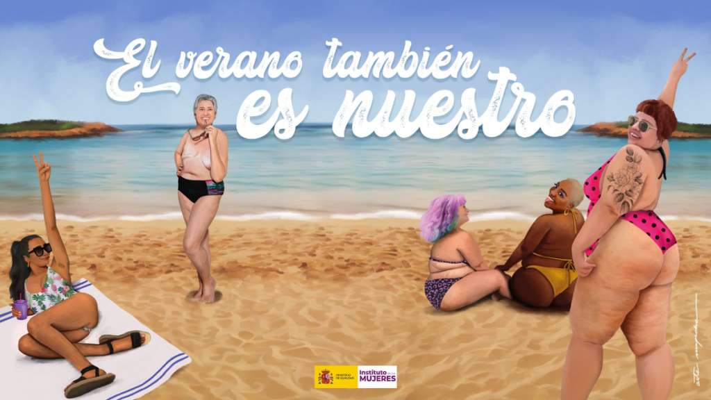 Campanha espanhola "O verão também é nosso" (Twitter)