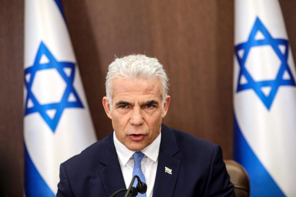 Yair Lapid, Israel, 31 de julho de 2022 Foto Gil Cohen-Magen via AP