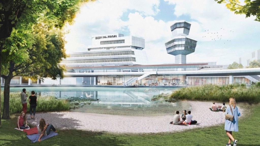 Novo projeto no espaço do antigo aeroporto Berlin-Tegel 
