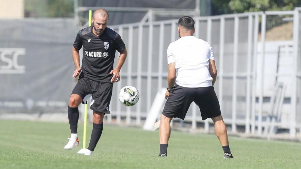 André André de volta aos treinos no V. Guimarães