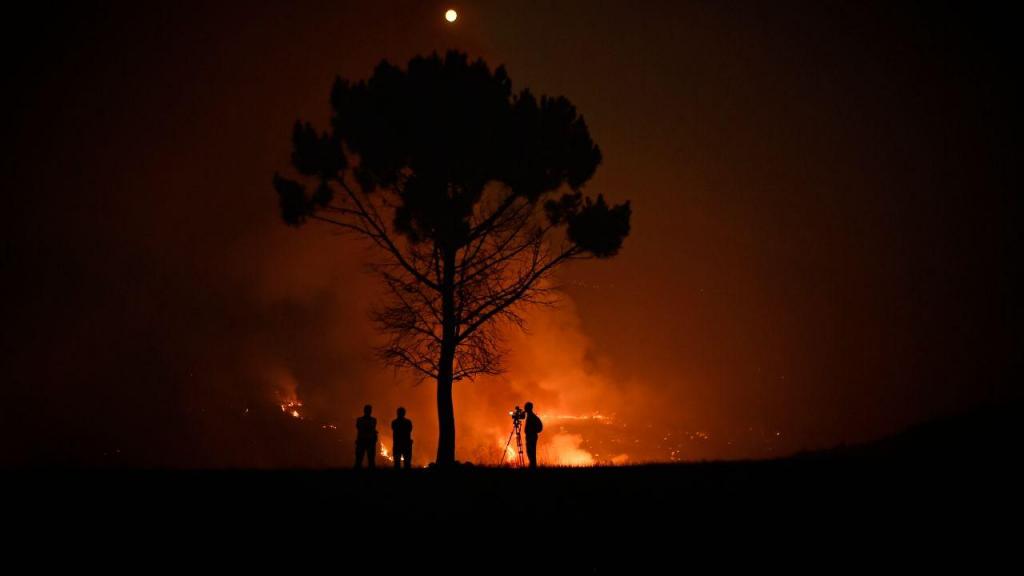 Incêndio na Serra da Estrela (Nuno André Ferreira/Lusa)