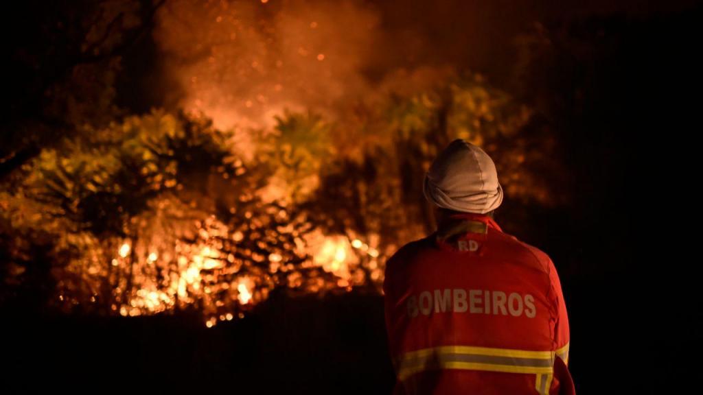 Incêndio na Serra da Estrela (Nuno André Ferreira/Lusa)