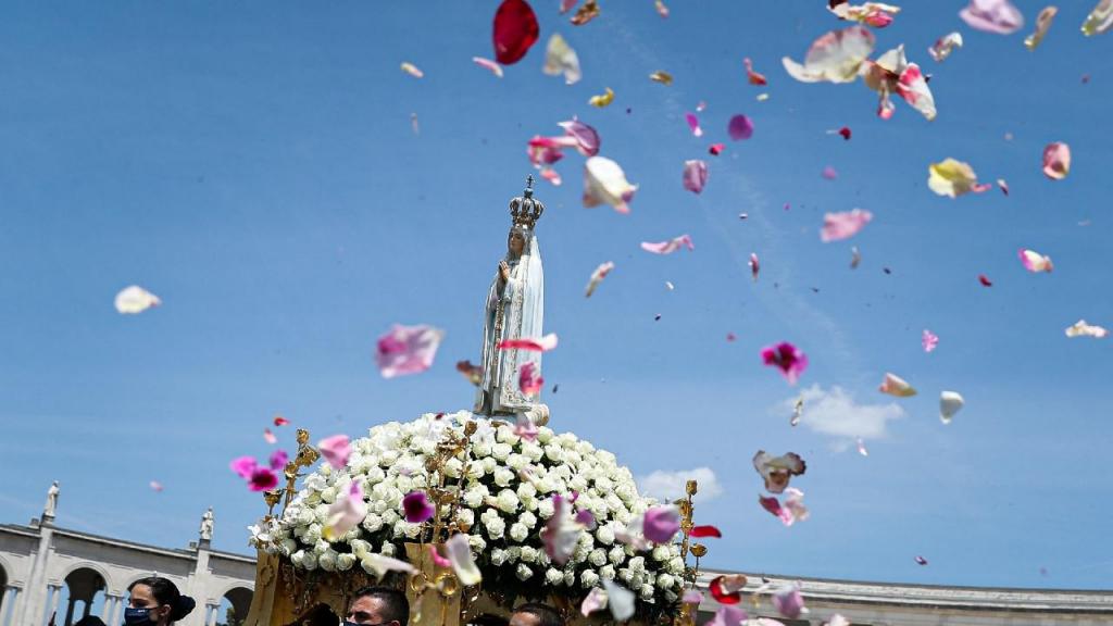 Imagem da Nossa Senhora de Fátima (FILIPE AMORIM/AFP via Getty Images)