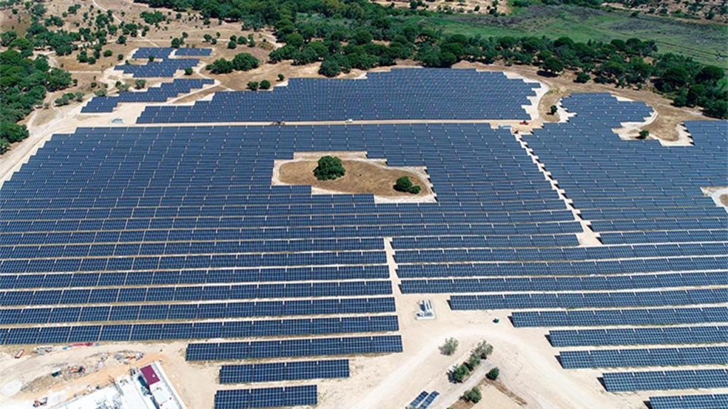 Projeto fotovoltaico Aljeruz II da Iberdrola (Foto: Divulgação)