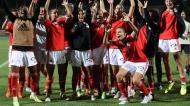 A equipa feminina do Benfica goleou o Hajvalia por 8-0