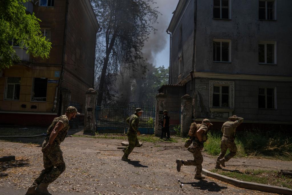Guerra na Ucrânia. Foto: AP