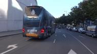 A chegada do autocarro do FC Porto ao Dragão