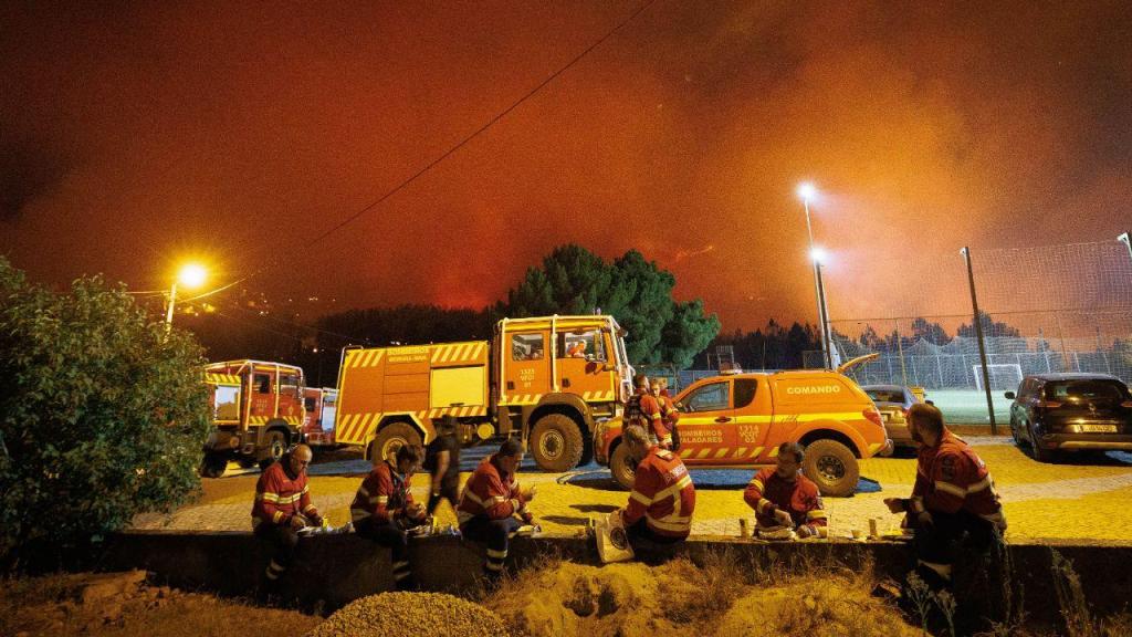 Incêndio em Vila Real (Lusa/ Pedro Sarmento Costa)