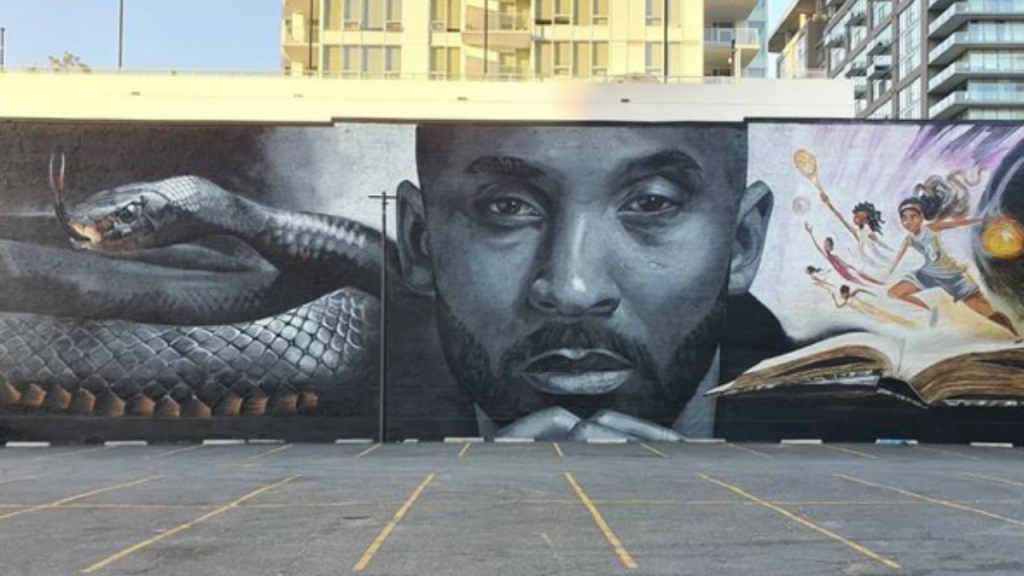 Mural Kobe Bryant por Odeith 