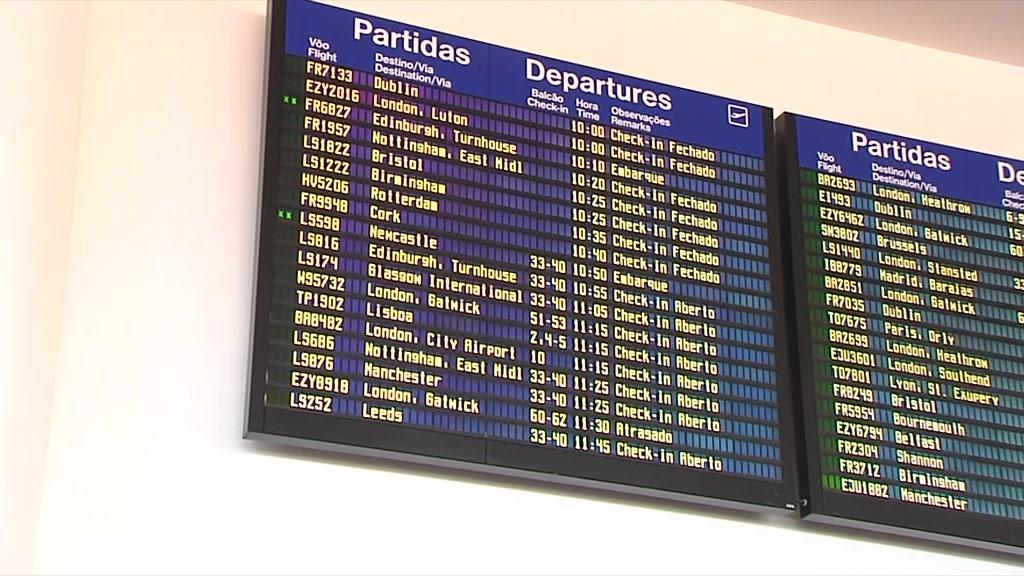 Há atrasos, mas nenhum voo foi cancelado no Aeroporto de Faro