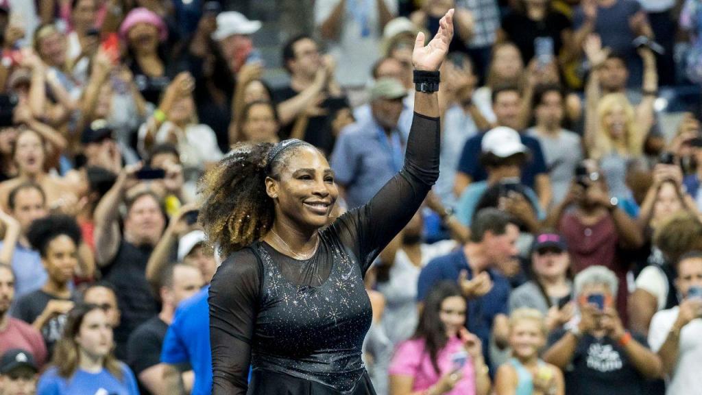 Serena Williams na 1.ª ronda do US Open