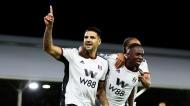 Aleksandar Mitrovic abriu o marcador no Fulham-Brighton