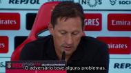 Schmidt fala da vantagem sobre FC Porto e Sporting