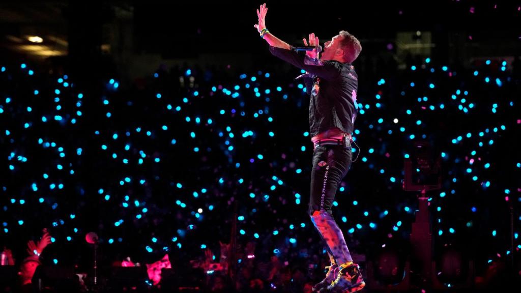 Chris Martin, dos Coldplay (Rick Scuteri/Invision/AP)