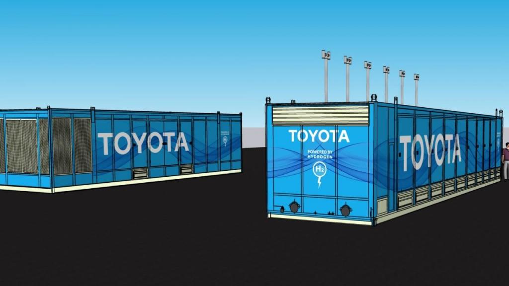 Toyota com projeto de geração de energia fuel cell de 1 MW 