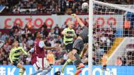 Erling Haaland abriu o marcador no Aston Villa-Manchester City