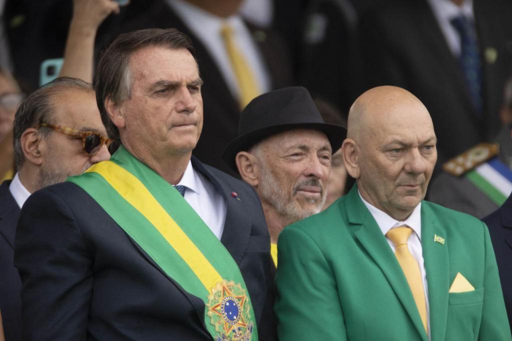Jair Bolsonaro nas celebrações do Bicentenário da Independência do Brasil (EPA/Joedson Alves)