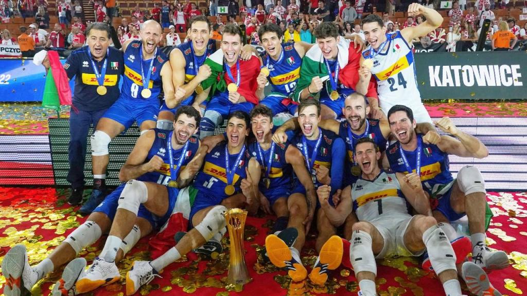 Itália é campeã do mundo de voleibol