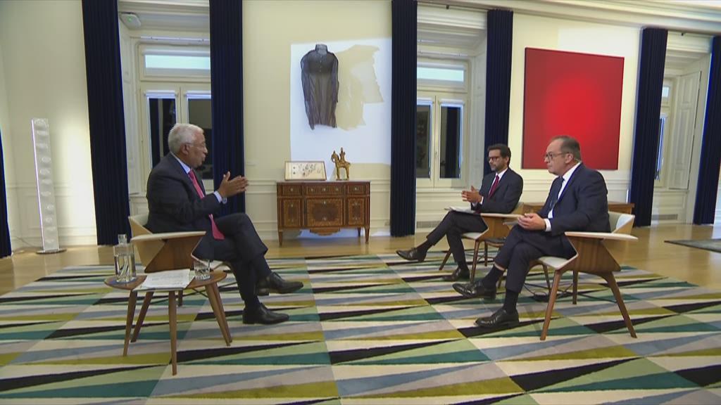A entrevista de António Costa à TVI/CNN Portugal na íntegra