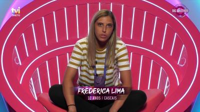 Frederica Lima: «O Nuno é uma pessoa que eu nomearia» - Big Brother