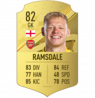 16. Aaron Ramsdale | Arsenal | 82 (+8)