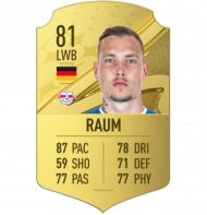 17. Davide Raum | RB Leipzig | 81 (+8)
