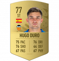 20. Hugo Duro | Valencia | 77 (+8)
