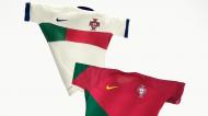 As camisolas de Portugal para 2022