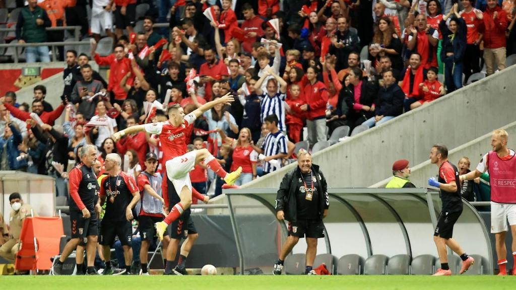 Liga Europa. Braga recebe Ludogorets à procura do apuramento