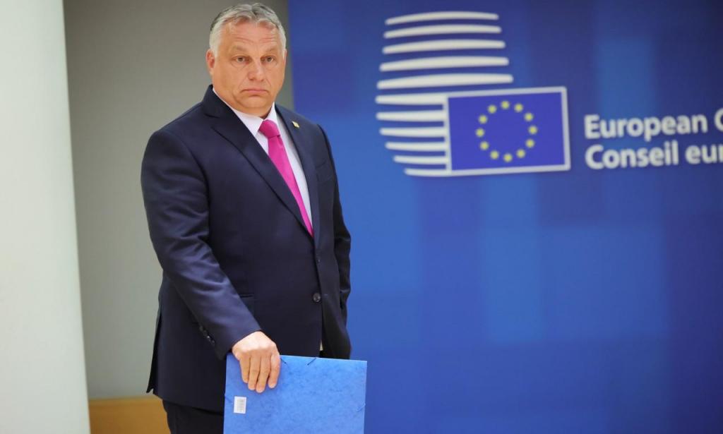 Viktor Orbán, primeiro-ministro da Hungria (Foto: Olivier Matthys/AP)