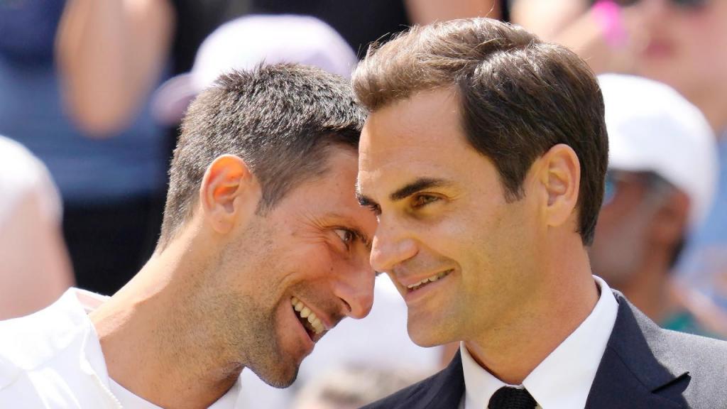 Novak Djokovic e Roger Federer