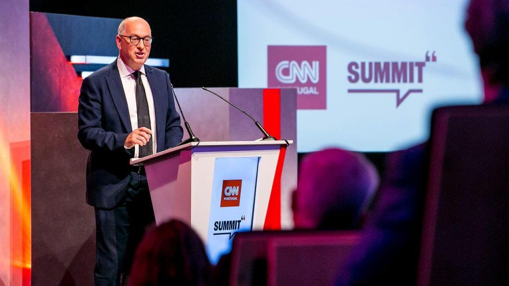 Andy Brown, CEO na Galp, na CNN Portugal Summit (Rodrigo Cabrita)