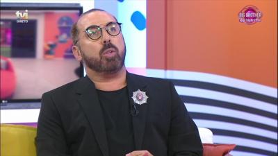 Flávio Furtado: «Se a Joana está em baixo tem de subir a um banco» - Big Brother