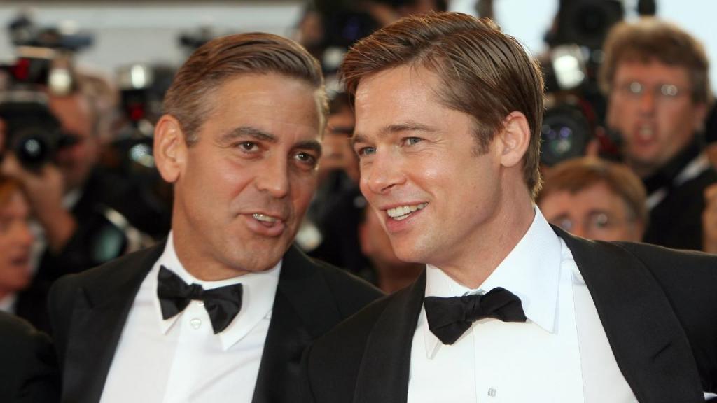 George Clooney e Brad Pitt (Getty Images)