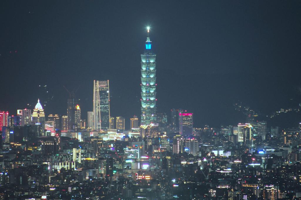 Vista sobre Taipei e Nova Taipei, em Taiwan. 22 julho 2022. Foto: Sam Yeh/AFP via Getty Images