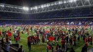 Espanhol exige reparação pelos danos provocados no Estádio Cornellà-El Prat