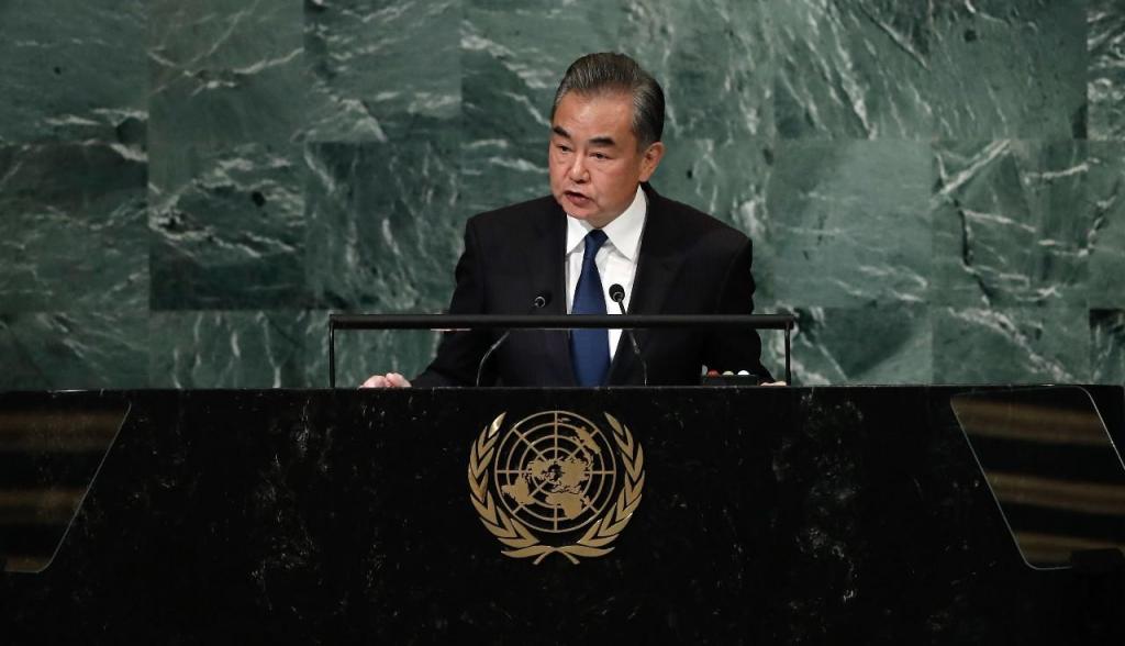 Wang Yi na Assembleia-Geral da ONU (Lusa)