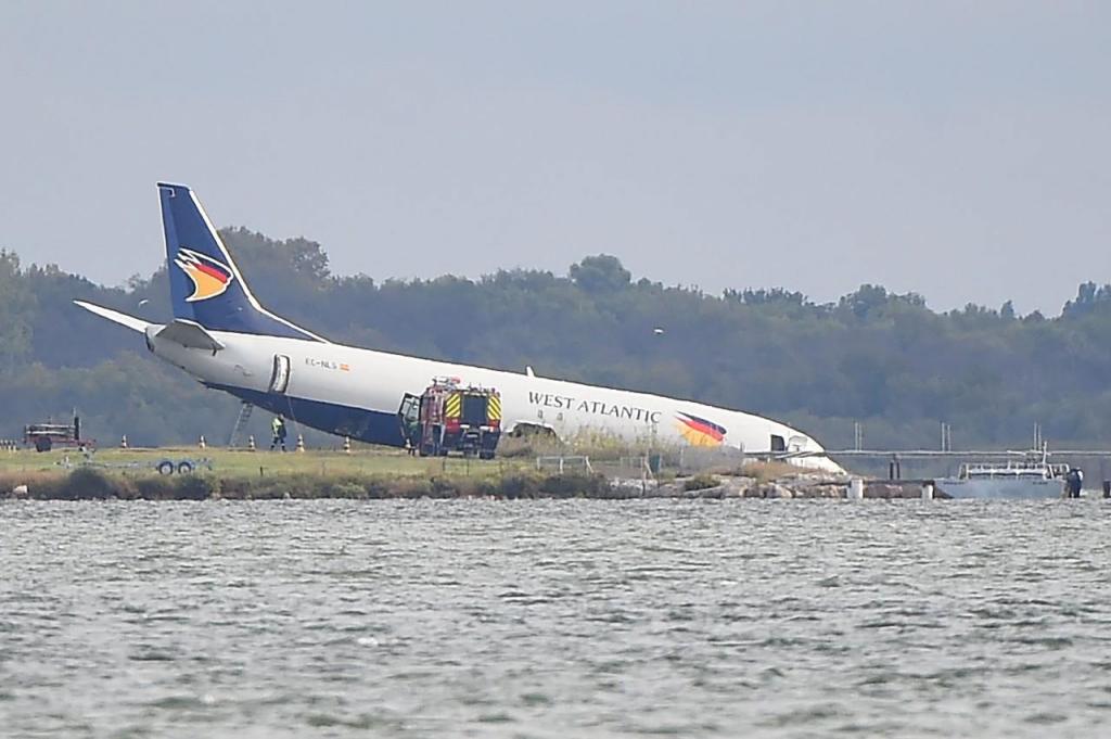 Avião falha aterragem no Aeroporto de Montpellier (Getty Images)