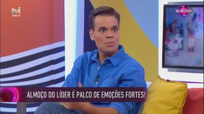 Zé Lopes critica Miguel Vicente: «Não gostei de ver, não achei bonito» - Big Brother