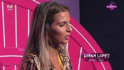 Diana Lopes: «Foi tudo muito repentino e forçado» - Big Brother
