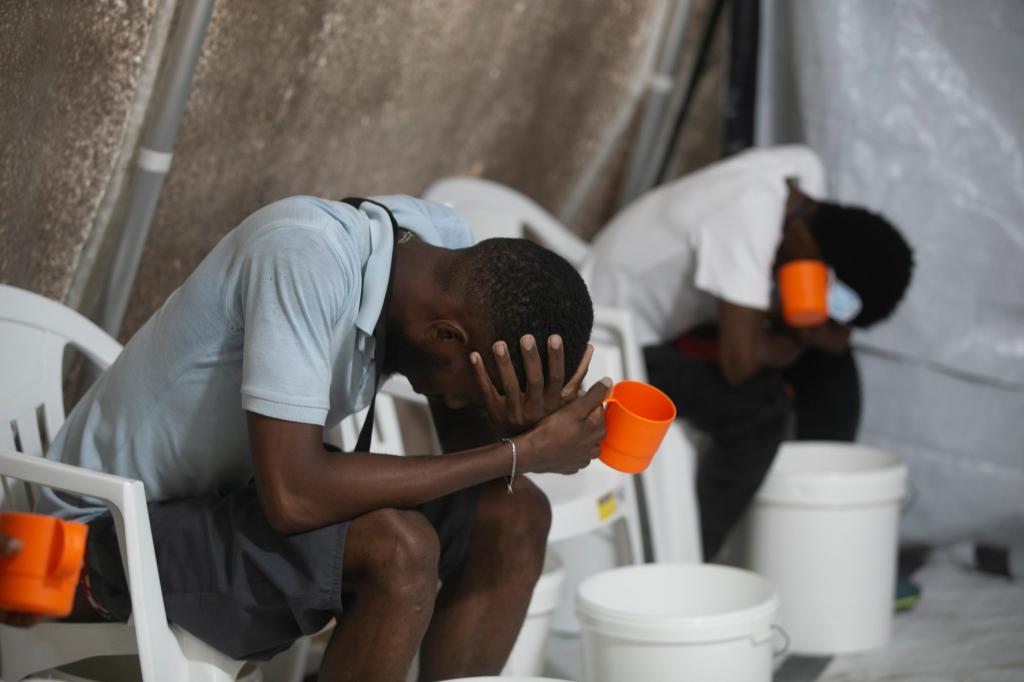 Surto de cólera no Haiti (AP Photo)