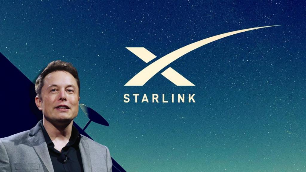 Starlink de Elon Musk (Foto: Direitos Reservados)
