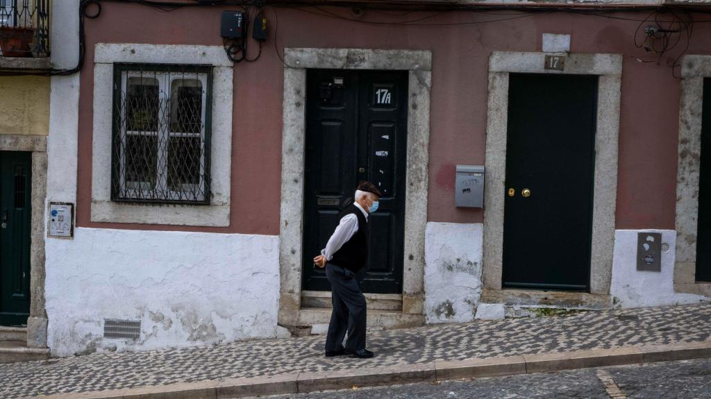 Idoso, reformas, pensões, impostos, Lisboa. 24 junho 2022.  Foto: Jorge Mantilla/NurPhoto via Getty Images