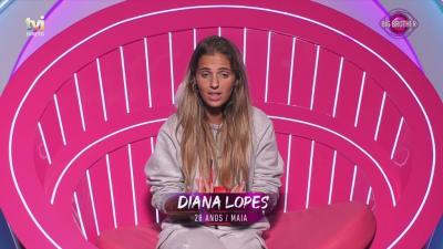 Diana Lopes sobre as colegas: «Acabo por ficar um bocadinho irritada» - Big Brother