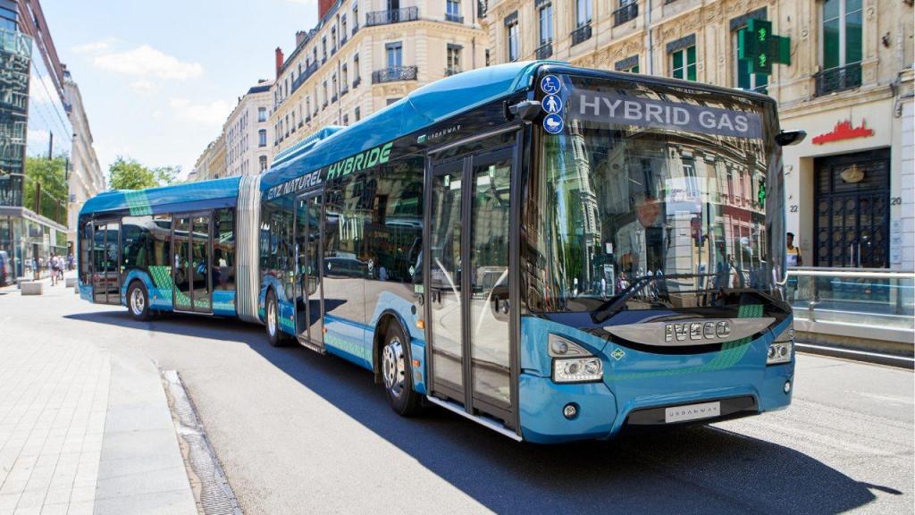 Autocarro Iveco Urbanway Hybrid CNG a gás natural