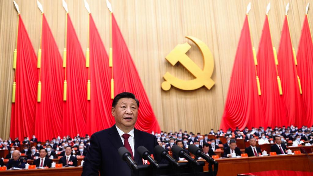 Xi Jinping no 20º congresso do PCC