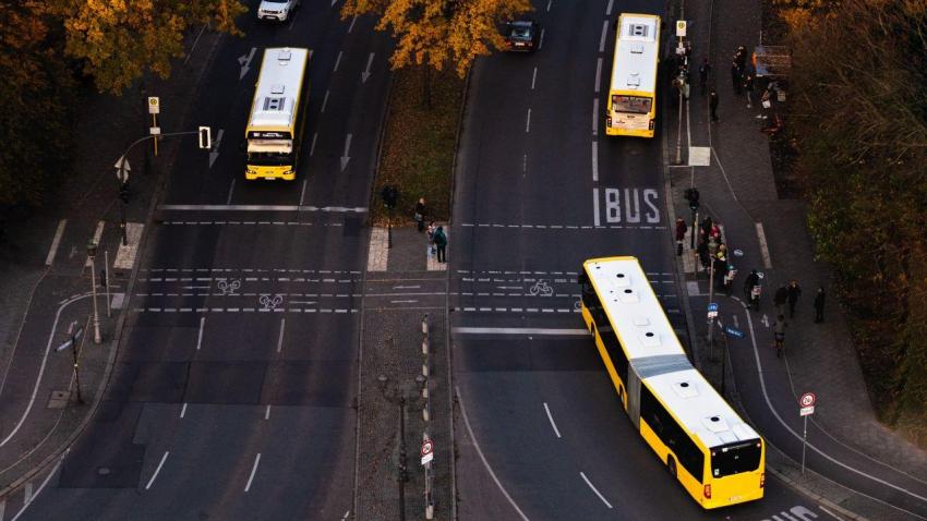 Autocarros em Berlim, Alemanha