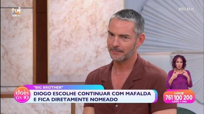 Cláudio Ramos: «Diogo e a Mafalda são o casal mais enjoativo de todo os realitys» - Big Brother